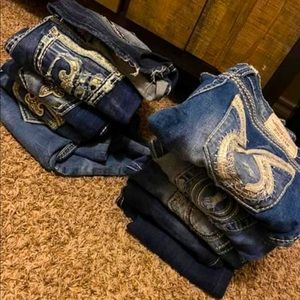 10 pair of jeans lot!